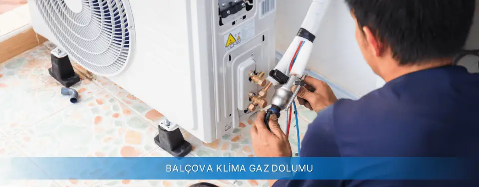 Balçova İlçemi Alarko Carrier Klima Gaz Dolumu